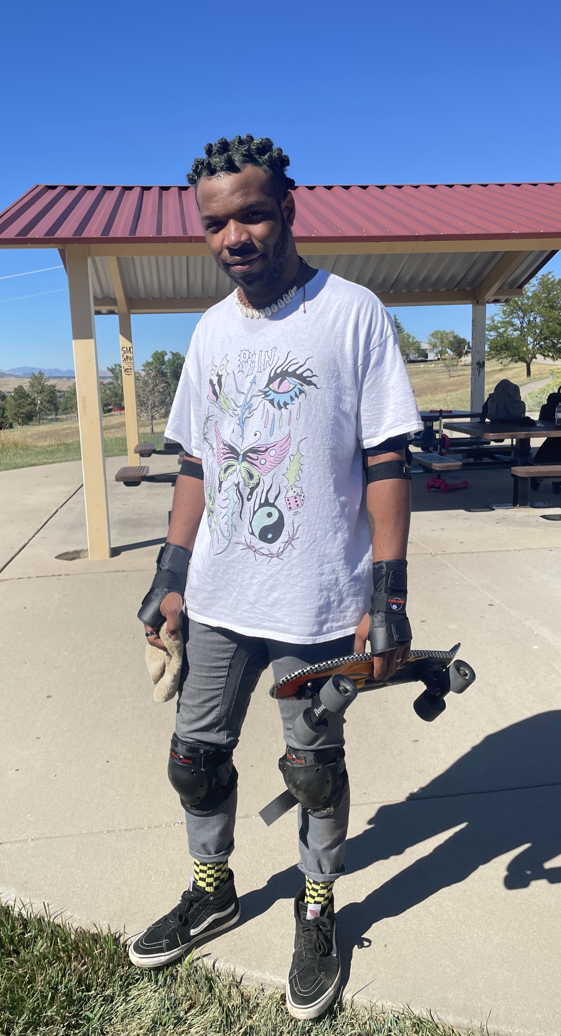Me skating
